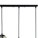 Люстра подвесная Levistella 756PR150F-3 BK+BR (500) черный + коричневый - изображение 4