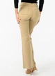 Джинсы OMAT jeans 9000 клёш от колена W 26 бежевые - изображение 4