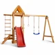 Детский спортивный игровой комплекс Baby Sport SB Babyland №19 Натуральное дерево 320х180х240 см (Babyland-19) - изображение 2
