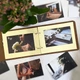 Дерев'яний фотоальбом для закоханих на подарунок | фотоальбом з паперовими сторінками А5 - зображення 4