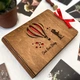 Дерев'яний фотоальбом для закоханих на подарунок | фотоальбом з паперовими сторінками А5 - зображення 3