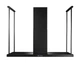 Вытяжка NORTBERG Centropolis Black Matt 150 - изображение 3
