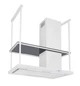 Вытяжка NORTBERG Metropolis Elite Glass White Matt 150 - изображение 2
