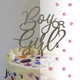 Топер фігурка на торт дзеркальний двосторонній "Boy or Girl" Manific Decor (5.106.01) - зображення 1