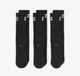 Баскетбольні шкарпетки(3 пари) Jordan Essentials Crew Socks (3 Pairs)(DA5718-010) XL Чорний - зображення 3