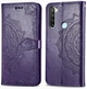 Чехол Vintage для Xiaomi Redmi Note 8T книжка кожа PU фиолетовый - изображение 2
