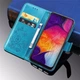 Чохол Clover для Samsung Galaxy A50 2019 / A505F книжка шкіра PU блакитний Без бренду - зображення 4