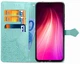 Чехол Vintage для Xiaomi Redmi Note 8T книжка кожа PU бирюзовый - изображение 5