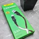Кабель USB EVOC Ceramic LED Micro USB 2.8A/1m Black Bordo - изображение 2