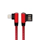 Кабель USB EVOC Elbow Type Lightning 2A/1m Red - изображение 1