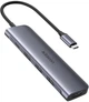 USB-хаб UGREEN CM136 5-in-1 USB Type-C to HDMI + 3xUSB 3.0 + PD Power Converter Space Gray (50209) - изображение 1
