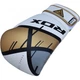 Боксерские перчатки RDX Rex Leather Gold 14 унций Белый с золотистым (864_10122) - изображение 8