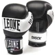 Боксерские перчатки Leone Shock Black 16 унций Черные с белым (2848_500052) - изображение 1