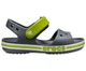 Сандалии Crocs Kids Bayaband Sandal c8 25 15см Серый салатовый - изображение 2