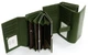 Женский кожаный кошелек с визитницей Dr.Bond W1046 dark-green - изображение 2