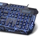 Проводная игровая USB клавиатура с подсветкой WIRED M200 Black (M200) - изображение 4