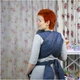 Слінг-шарф HOPPEDIZ Jacquard Chicago Blue 4,6 м (105248) - зображення 6