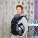 Слінг-рюкзак MANDUCA First BlackLine Phantom Grey - зображення 3