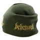 Шапка бини с вышивкой Talisman BEHEMOTH Logo Оливковый (SHBV046) - изображение 3