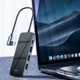 HUB адаптер Type-C XO 5в1 (HDMI / USB3.0*3 / PD Fast charge / PD date read ) HUB002 (HUB002) - изображение 3