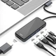 HUB адаптер Type-C XO 5в1 (HDMI / USB3.0*3 / PD Fast charge / PD date read ) HUB002 (HUB002) - изображение 5