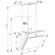 Кухонна витяжка Pyramida NR-MG 60 (1000) M BL - зображення 8