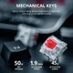 Клавіатура Trust GXT877 Scarr Mechanical RU Cherry MX Red USB (23723) - зображення 11