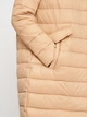 Пуховик зимний длинный женский X-Woyz LS-8867-10 48 Бежевый (XW2000002315704) - изображение 5
