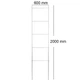 Опора для рослин Шпалера садова 2000*600 D13 - зображення 2
