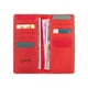 Кожаный бумажник Hi Art «7 wonders of the world» WP-02 Red Berry Красный - изображение 6