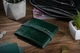 Кожаный бумажник Hi Art WP-07br Crystal Green Зелёный - изображение 2