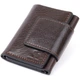 Кожаный кошелек мужской GRANDE PELLE 7,5х10х2,5 см (acs0015039) - изображение 1