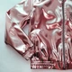 Вітровка шкіряна для дівчинки, з капюшоном рожеве золото, SmileTime Rose Gold зріст 146 (SV12-12) - зображення 4