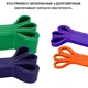 Резиновые петли для тренировок Newt Pro Loop Bands 4 шт (NE-B-452) - изображение 4