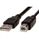 Кабель для принтера USB 2.0 AM/BM 1.5m black ProfCable (ProfCable12-150) - изображение 1