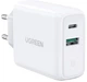 Мережевий зарядний пристрій UGREEN CD170 USB-C PD2.0/USB-A QC3.0 36W White (60468) - зображення 1