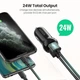 Автомобільний зарядний пристрій UGREEN ED018 2xUSB-A 24W 2.4A Black (50875) - зображення 2