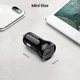 Автомобільний зарядний пристрій UGREEN ED018 2xUSB-A 24W 2.4A Black (50875) - зображення 5