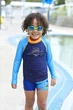 Лонгслів дитячий Zoggs Paper Shark Zip Sun Top UPF 50+ синій, 6 років, 116 см (463626.NVTQ.26) - зображення 3