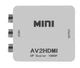 Конвертер AV/RCA/тюльпани -> HDMI AV2HDMI, RCA2HDMI, хдмі аналог>цифра адаптер перетворювач (537646892) Білий - зображення 4