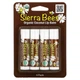 Органические бальзамы для губ Mild By Nature Sierra Bees кокос 4 шт. в упаковке - изображение 2