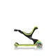Дитячий самокат з сидінням та ручкою Globber GO UP Deluxe Lights зелений (646-106) - изображение 7