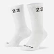 Набор мужских носков высоких хлопковых Nike U Jordan Essential Crew DA5718-100 46-50 3 пары Белый (194958592837) - изображение 3
