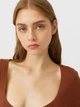 Топ женский Stradivarius XAZ283805VEJD L Коричневый (DD8000005234754) - изображение 4