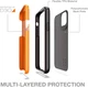Чохол протиударний ZAGG Gear4 Battersea D3O для Iphone XS Max (6.5") Black Orange - зображення 3