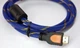 Кабель HDMI-HDMI 19PM/M HQ-Tech HDM-040-050, 5m, v1.4a (3D), оплетка Blue&Golden, медь - изображение 3