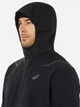 Спортивная ветровка мужская ASICS Accelerate Waterproof 2.0 Jacket 2011C242-001 M Черная (4550455050274) - изображение 8