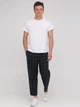 Кэжуал демисезонные прямые брюки Benetton 4MB955FL8 2XL (898572XL) Клетка - изображение 1
