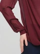 Демисезонная блуза на запах ASOS A170818-57 XS (44516XS) Бордовый - изображение 4