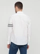 Кэжуал рубашка однотонная Jack & Jones 218105509 L (83538L) Молочный - изображение 2